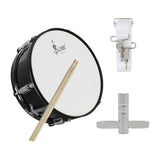 Maxbell Maxbell Snare Drum 14 inch Birthday Gift Musical Educational Instrument for Students Black