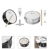 Maxbell Maxbell Snare Drum 14 inch Birthday Gift Musical Educational Instrument for Students Black