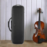 Maxbell Maxbell Violin Case Full Size 4/4 Carrying Bag for Enthusiasts Violin Lovers Players Black