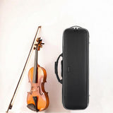 Maxbell Maxbell Violin Case Full Size 4/4 Carrying Bag for Enthusiasts Violin Lovers Players Black