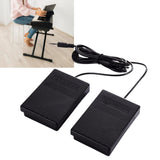 Maxbell Piano Sustain Pedal Sturdy Momentary Footswitch for Electronic Keyboard Drum
