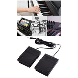 Maxbell Piano Sustain Pedal Sturdy Momentary Footswitch for Electronic Keyboard Drum