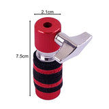 Maxbell Jazz Drum Hi Hat Clutch Accessory Stable Attachment Fits More High Hat Stand red