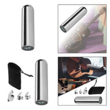 Maxbell Stainless Steel Guitar Slide Tone Bar Solid for Acoustic Guitar Professional Slide Tone Bar