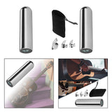 Maxbell Stainless Steel Guitar Slide Tone Bar Solid for Acoustic Guitar Professional Slide Tone Bar