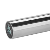 Maxbell Stainless Steel Guitar Slide Tone Bar Solid for Acoustic Guitar Professional with Picks
