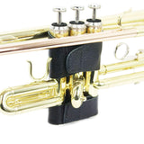 Maxbell Trumpet Brass Wrap Dustproof Professional PU Leather Trumpet Valve Protector