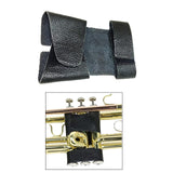 Maxbell Trumpet Brass Wrap Dustproof Professional PU Leather Trumpet Valve Protector