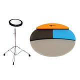 Maxbell Practice Drum Pad Portable 12.20inch for Professional Kids Practice Anywhere