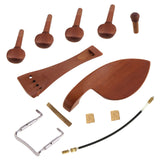 Maxbell Violin Accessories Kits Replacement Sturdy Musical Instrument Accs Tailpiece
