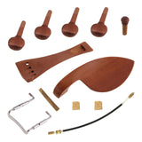 Maxbell Violin Accessories Kits Replacement Sturdy Musical Instrument Accs Tailpiece