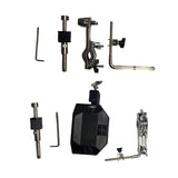 Maxbell Drum Kits Accessories Attachment Instrument Kits for Cymbal Percussion Parts without Cowbell