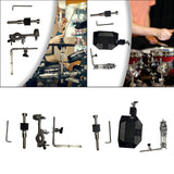 Maxbell Drum Kits Accessories Attachment Instrument Kits for Cymbal Percussion Parts without Cowbell