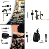 Maxbell Drum Kits Accessories Attachment Instrument Kits for Cymbal Percussion Parts without Cowbell