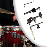 Maxbell Drum Kits Accessories Attachment Instrument Kits for Cymbal Percussion Parts without Cowbell