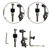 Maxbell Drum Kits Accessories Attachment Instrument Kits for Cymbal Percussion Parts without Cowbell