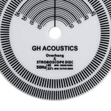 Maxbell Vinyl Tachometer Acrylic Speed Dial for Player for Adjust Tool