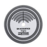 Maxbell Vinyl Tachometer Acrylic Speed Dial for Player for Adjust Tool