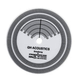 Maxbell Vinyl Tachometer Acrylic Speed Dial for Player for Adjust Tool
