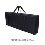 Maxbell Maxbell Electric Keyboard Gig Case Keyboard Gig Bag for Outdoor Concert Music Studio 100x40x14CM