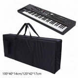 Maxbell Maxbell Electric Keyboard Gig Case Keyboard Gig Bag for Outdoor Concert Music Studio 100x40x14CM