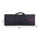 Maxbell 61 Key Keyboard Case Portable Electric Piano Case for Outdoor Travel Concert