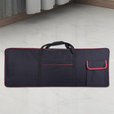 Maxbell 61 Key Keyboard Case Portable Electric Piano Case for Outdoor Travel Concert
