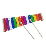 Maxbell 15 Note Metal Xylophone Professional Xylophone Glockenspiel for Players Kids