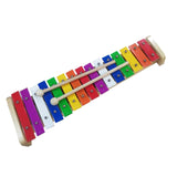 Maxbell 15 Note Metal Xylophone Professional Xylophone Glockenspiel for Players Kids