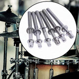 Maxbell 6Pcs Drum Tension Rods M5 Drum Lug Mounting Screws for Percussion Accs Build M5x40mm