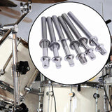 Maxbell 6Pcs Drum Tension Rods M5 Drum Lug Mounting Screws for Percussion Accs Build M5x40mm