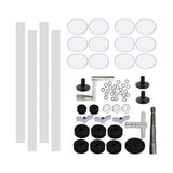 Maxbell Cymbal Replacement Accessories Cymbal Sleeves Washers Percussion Instruments 51 Pieces