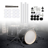 Maxbell Cymbal Replacement Accessories Cymbal Sleeves Washers Percussion Instruments 51 Pieces