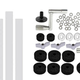 Maxbell Cymbal Replacement Accessories Cymbal Sleeves Washers Percussion Instruments 51 Pieces