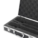 Maxbell Microphone Case Foam Case Organizer Protective Box for Party Business Travel 31.9x19x7.6cm