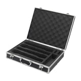 Maxbell Microphone Case Foam Case Organizer Protective Box for Party Business Travel 36.5x28.4x8.7cm