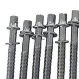 Maxbell 10 Pieces Drum Tension Rods Tom Lug Screws for Snare Drum Accessory Replaces 6x50mm