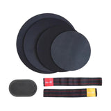 Maxbell Drum Mute Pads Drum Dampers for Instrument Supplies Beginners Indoor Outdoor 2 Cymbal Mute Pad