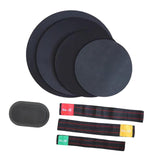 Maxbell Drum Mute Pads Drum Dampers for Instrument Supplies Beginners Indoor Outdoor 3 Cymbal Mute Pad