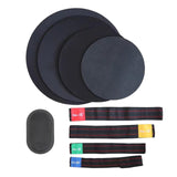 Maxbell Drum Mute Pads Drum Dampers for Instrument Supplies Beginners Indoor Outdoor 4 Cymbal Mute Pad