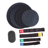 Maxbell Drum Mute Pads Drum Dampers for Instrument Supplies Beginners Indoor Outdoor 4 Cymbal Mute Pad