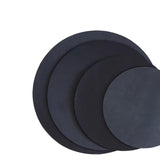 Maxbell Drum Mute Pads Drum Dampers for Instrument Supplies Beginners Indoor Outdoor 4 Cymbal Mute Pad