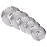 Maxbell 5Pcs Quiet Cymbals Practice Set Low Volume Cymbal Pack for Apartment Bedroom