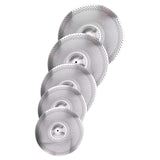 Maxbell 5Pcs Quiet Cymbals Practice Set Low Volume Cymbal Pack for Apartment Bedroom