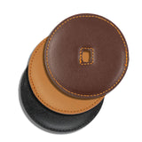 Maxbell 2Pcs Cymbal Strap Soft Musical Instrument Accessory Repairment Cymbal Handle Dark Brown