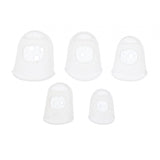Maxbell Guitar Fingertip Protector Silicon Fingertip Protector for Guitar Banjo Bass XXS