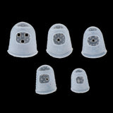 Maxbell Guitar Fingertip Protector Silicon Fingertip Protector for Guitar Banjo Bass XXS