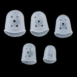 Maxbell Guitar Fingertip Protector Silicon Fingertip Protector for Guitar Banjo Bass XXS