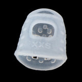 Maxbell Guitar Fingertip Protector Silicon Fingertip Protector for Guitar Banjo Bass XXS