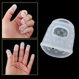 Maxbell Guitar Fingertip Protector Silicon Fingertip Protector for Guitar Banjo Bass XXS